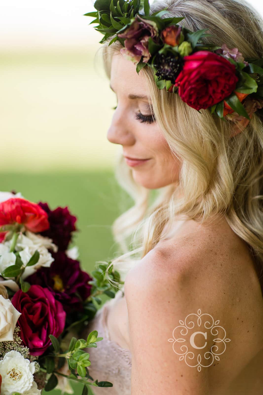 Rustic MN Farm Wedding Photo