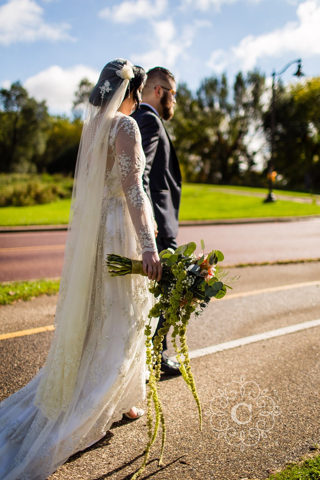 Theodore Wirth Park Minneapolis Wedding Photo