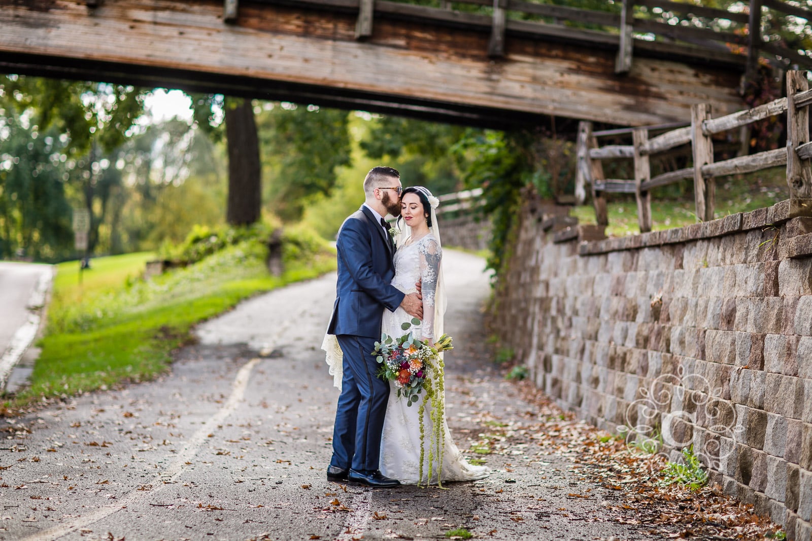 Theodore Wirth Park Minneapolis Wedding Photo