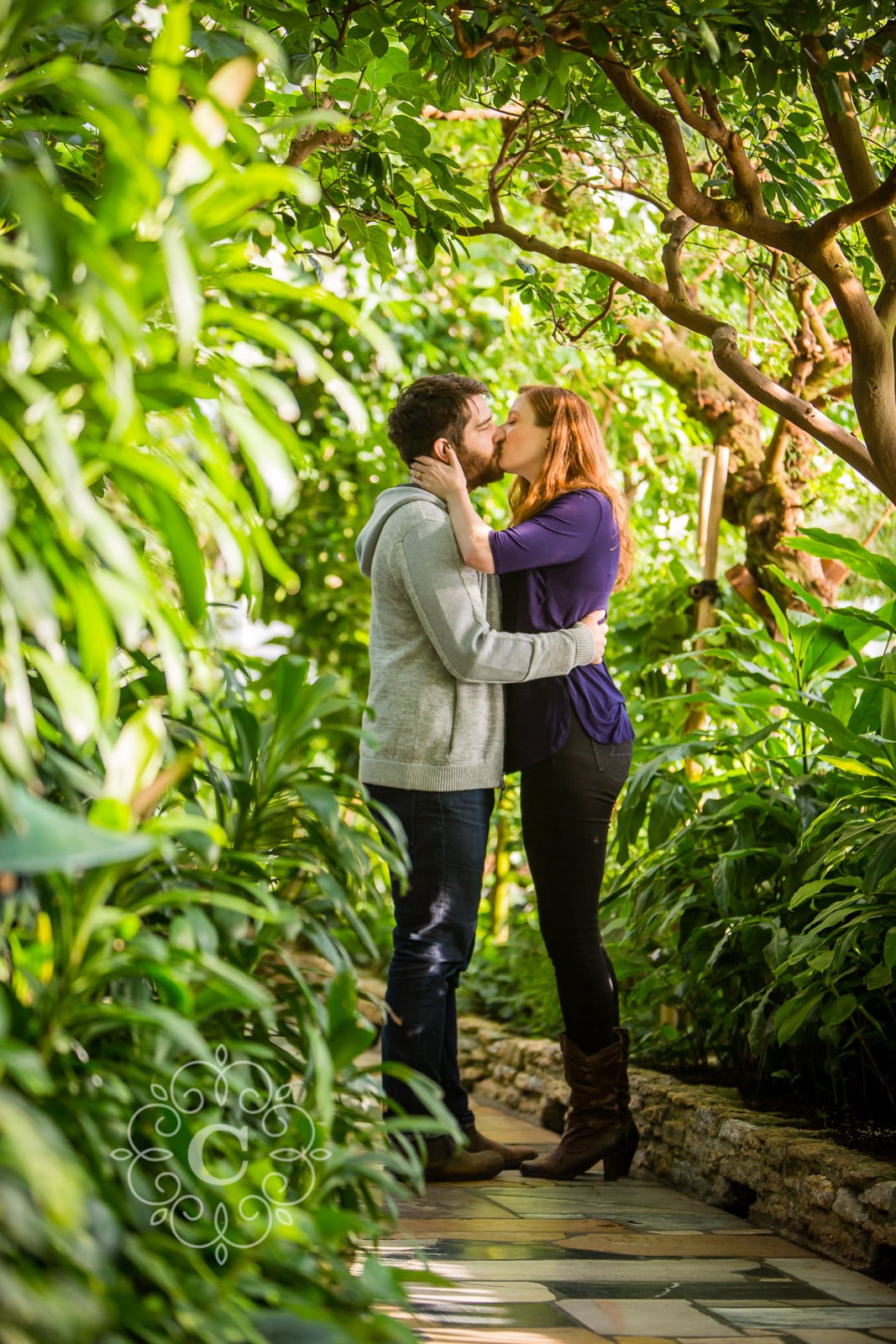 Como Park St Paul MN Engagement Session