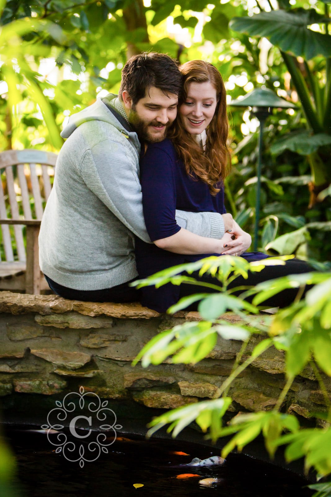 Como Park St Paul MN Engagement Session