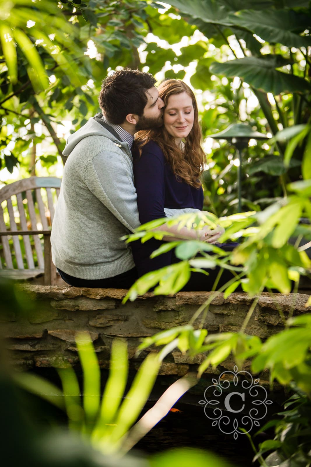 Como Park St Paul MN Engagement Session