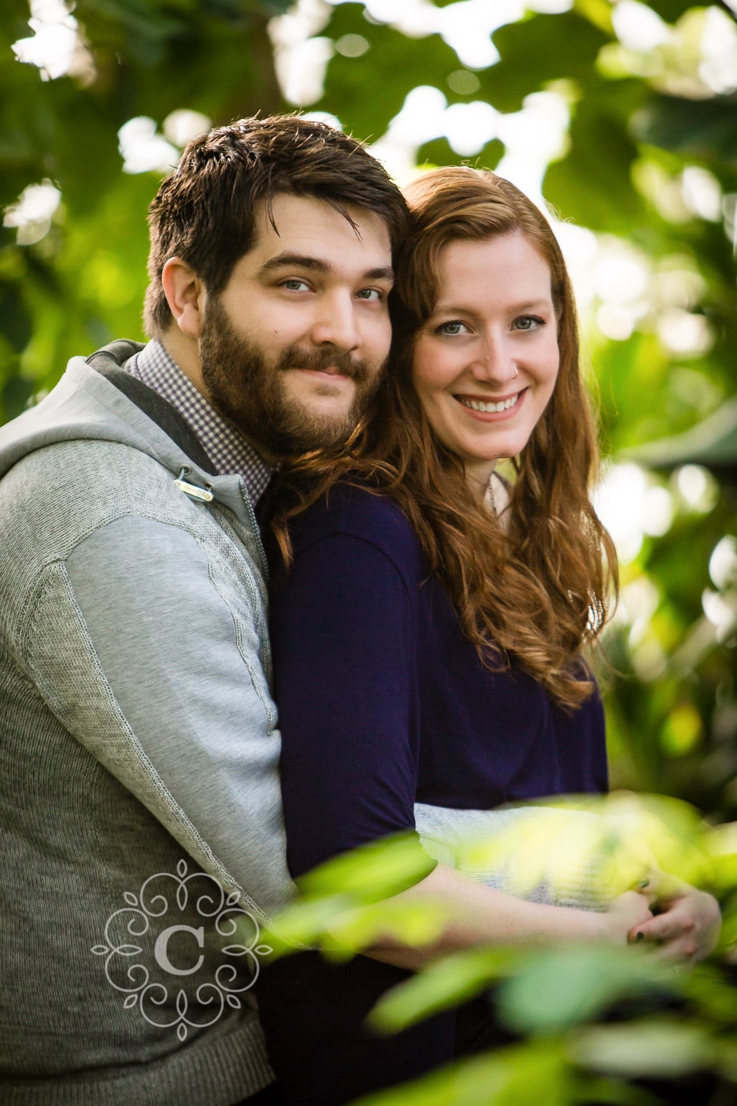 Como Park St Paul MN Engagement Session