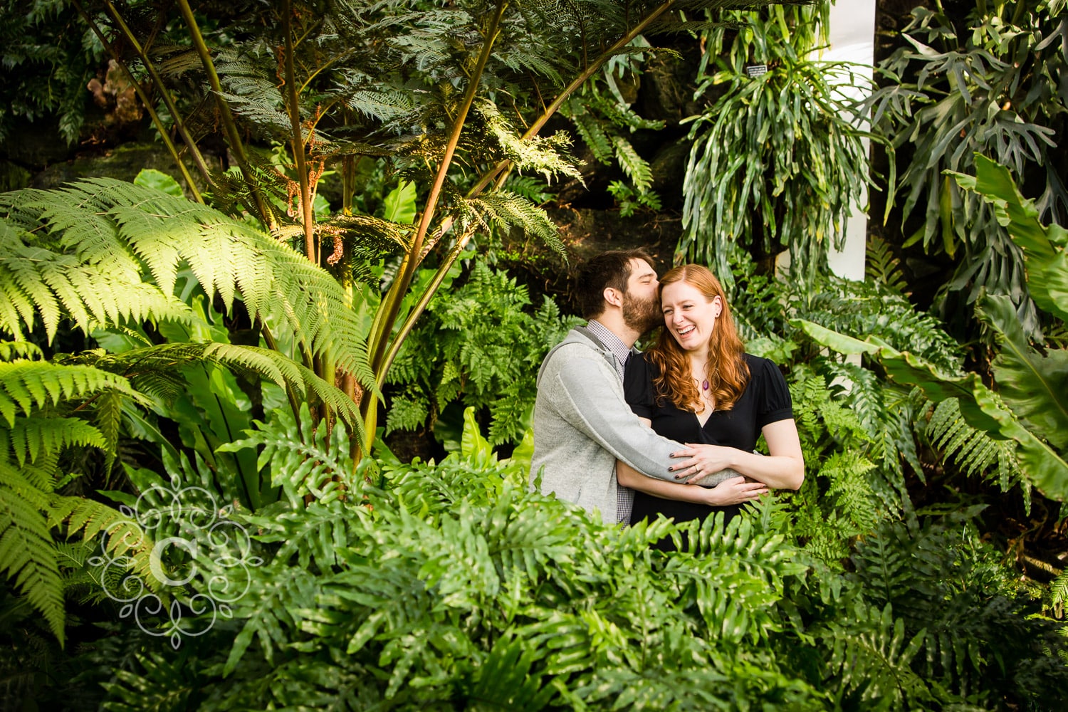 Marjorie McNeely Conservatory Wedding Photo