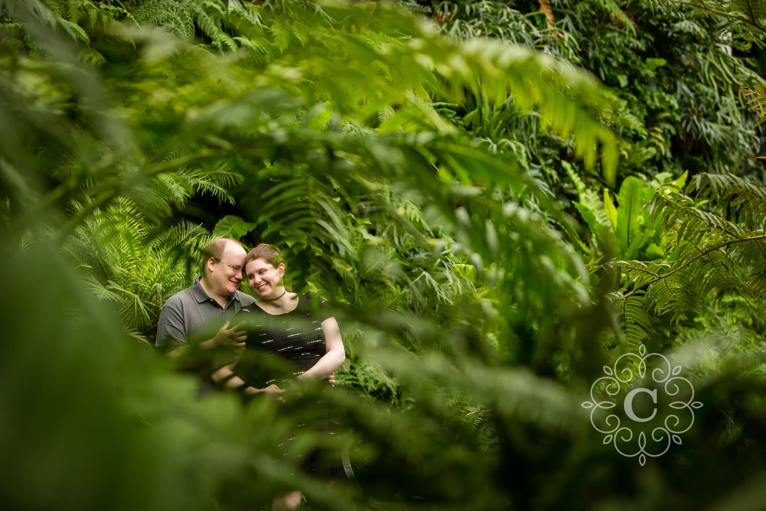 Marjorie McNeely Conservatory Wedding Photo