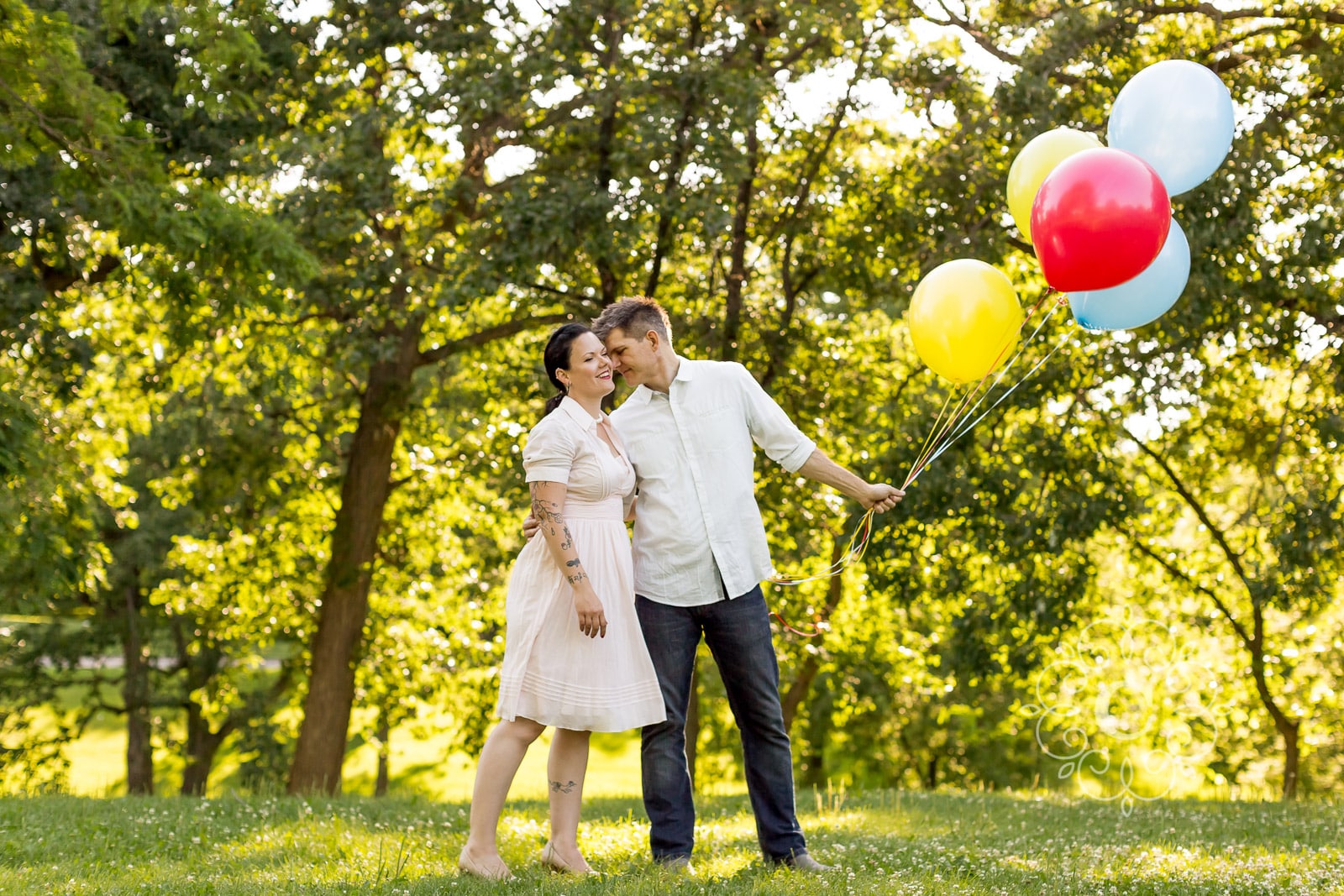 Amusement Park Engagement Session