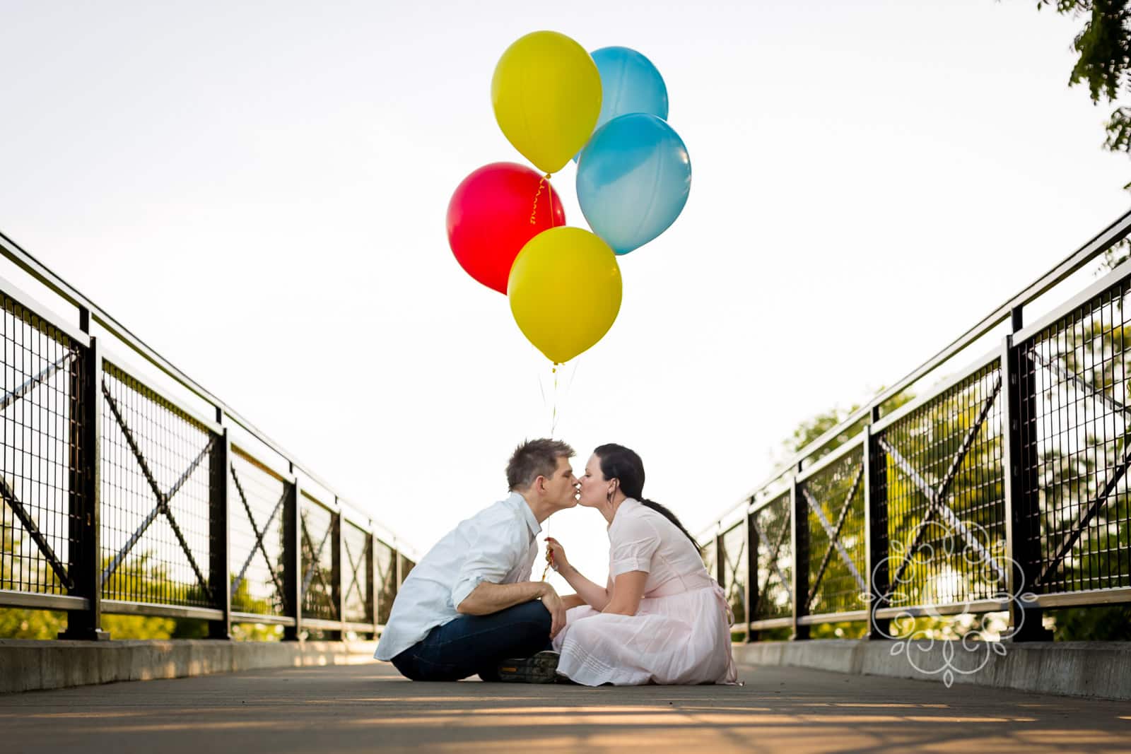 Amusement Park Engagement Session