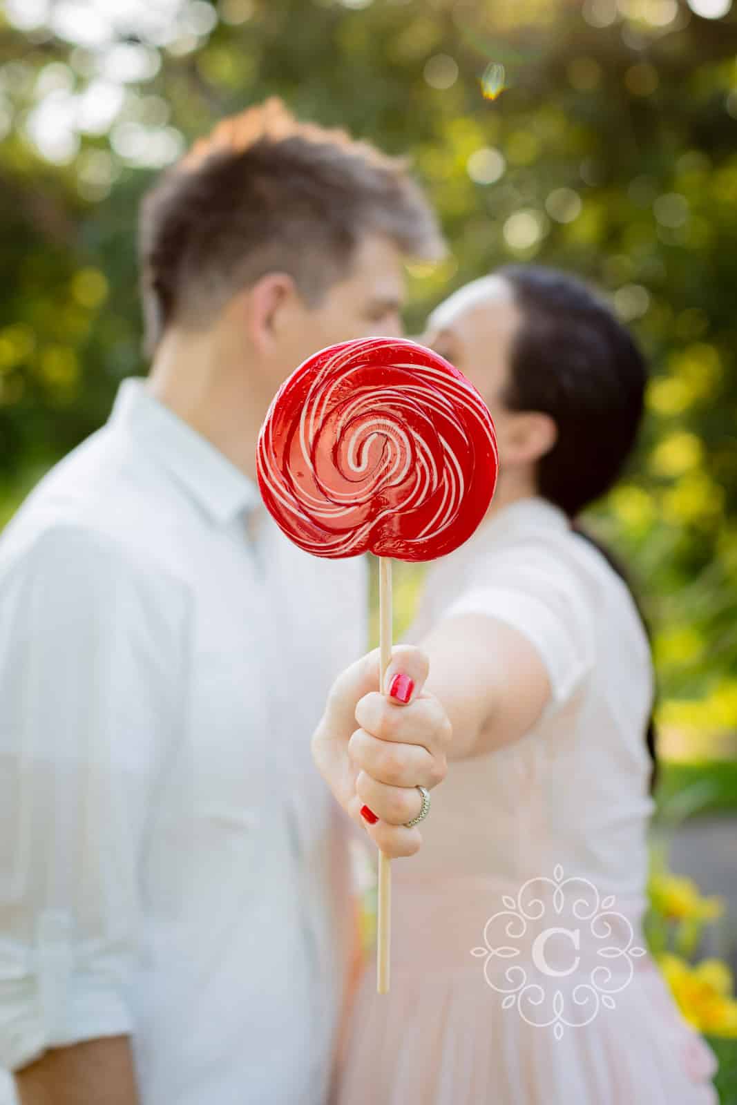 Amusement Park Engagement Session