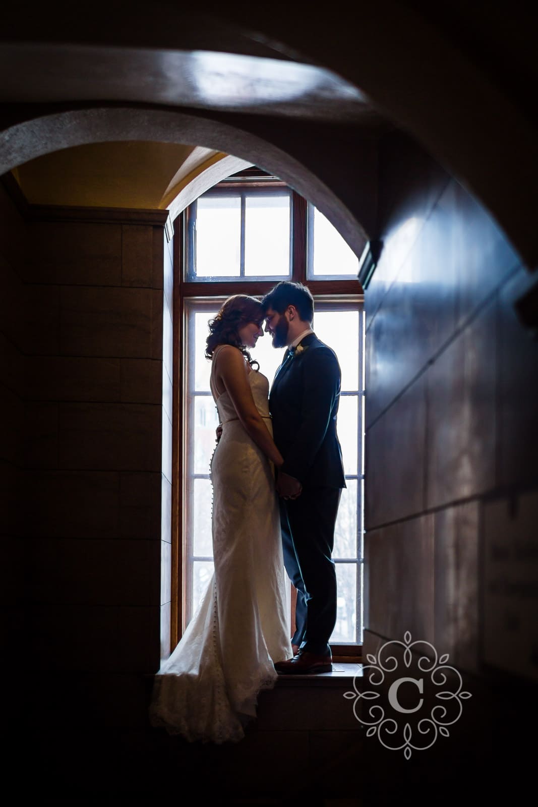 James J Hill Library St Paul Wedding Photography