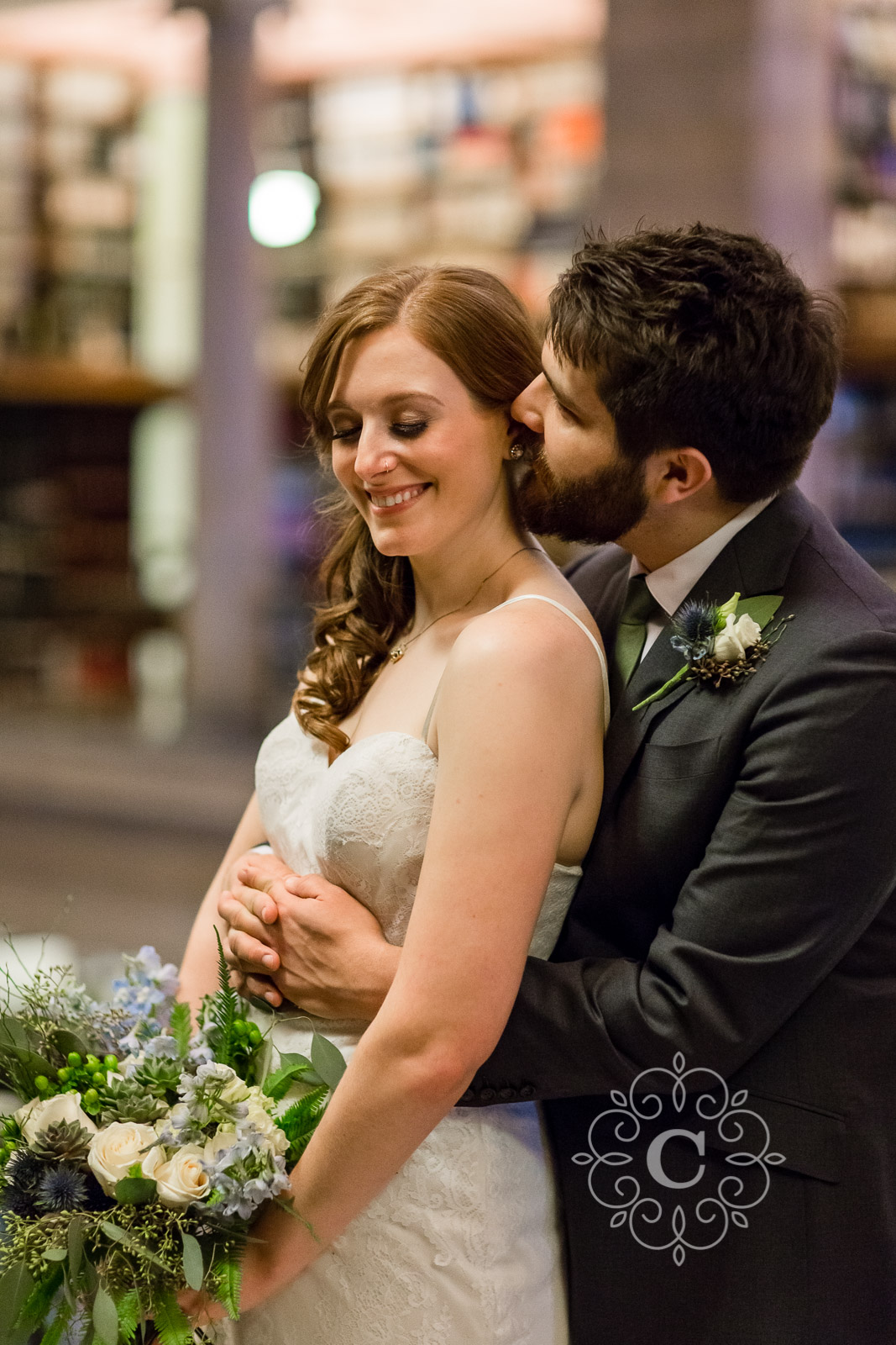 James J Hill Library St Paul Wedding Photography