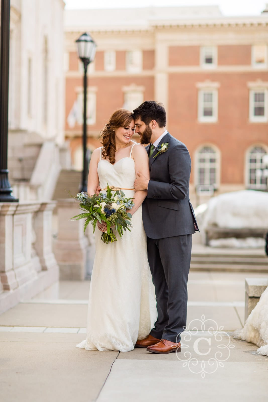 James J Hill Library St Paul Wedding Photography