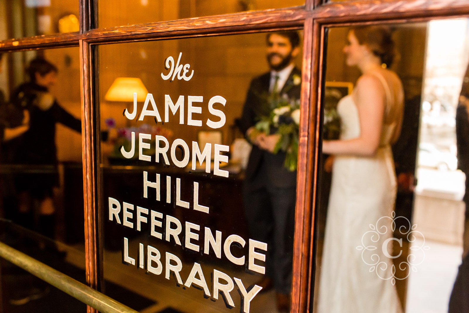 James J Hill Library St Paul Wedding Photography