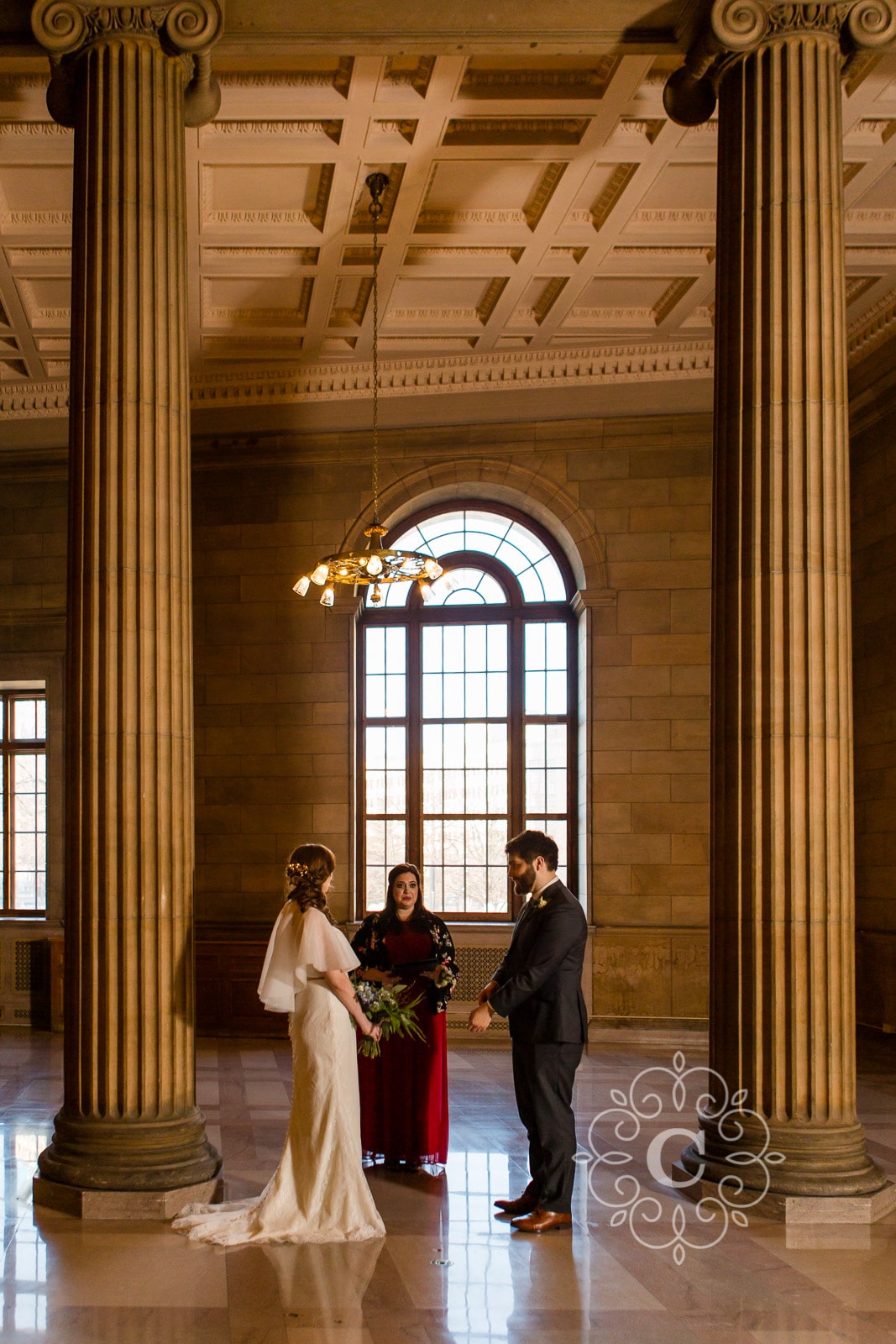 James J Hill Library St Paul Wedding Photography