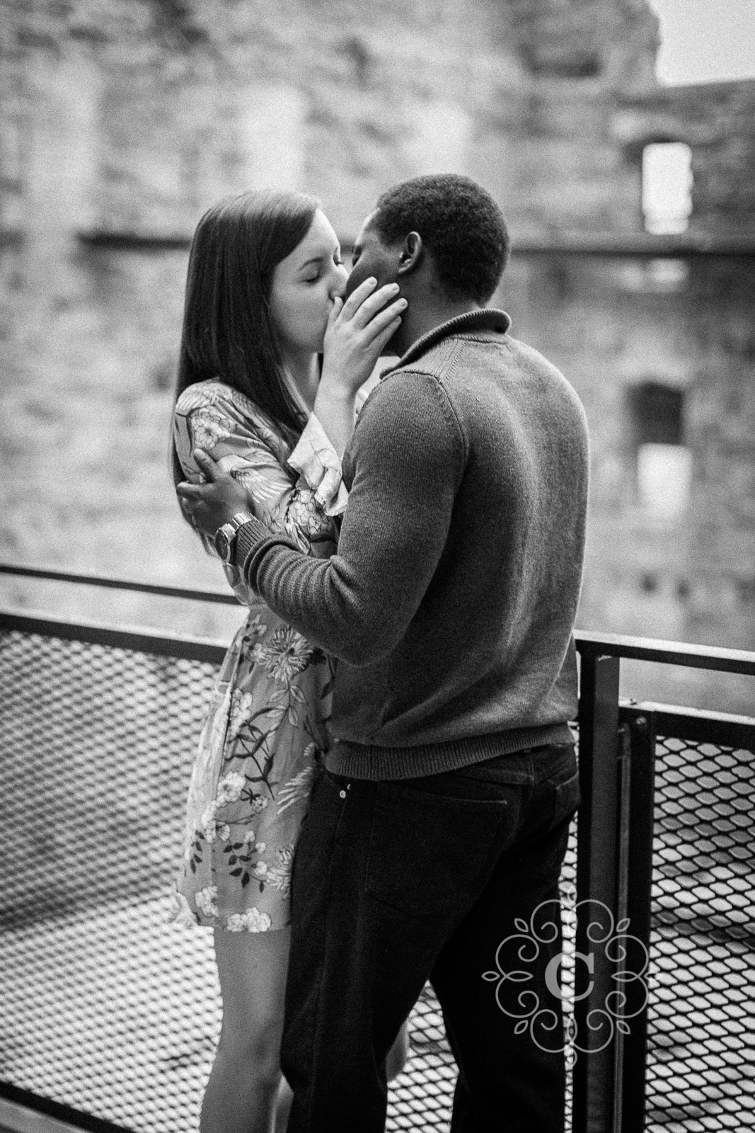 Mill City Museum MN Engagement Photos