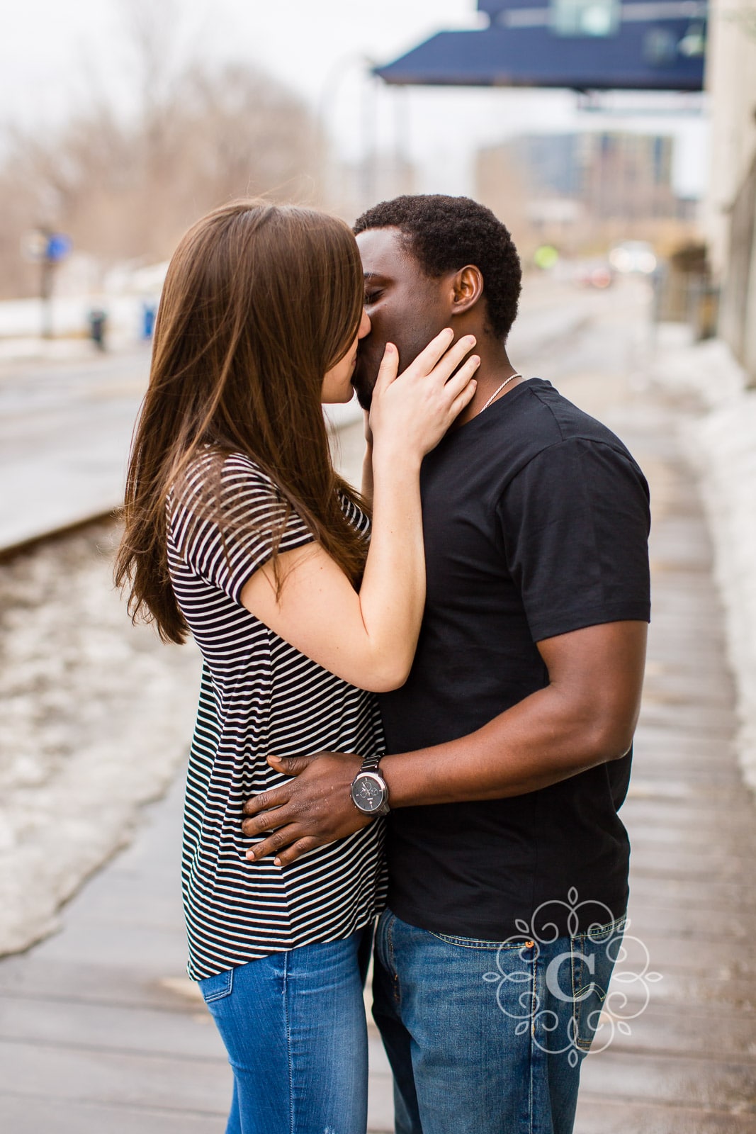 Mill City Museum MN Engagement Photos