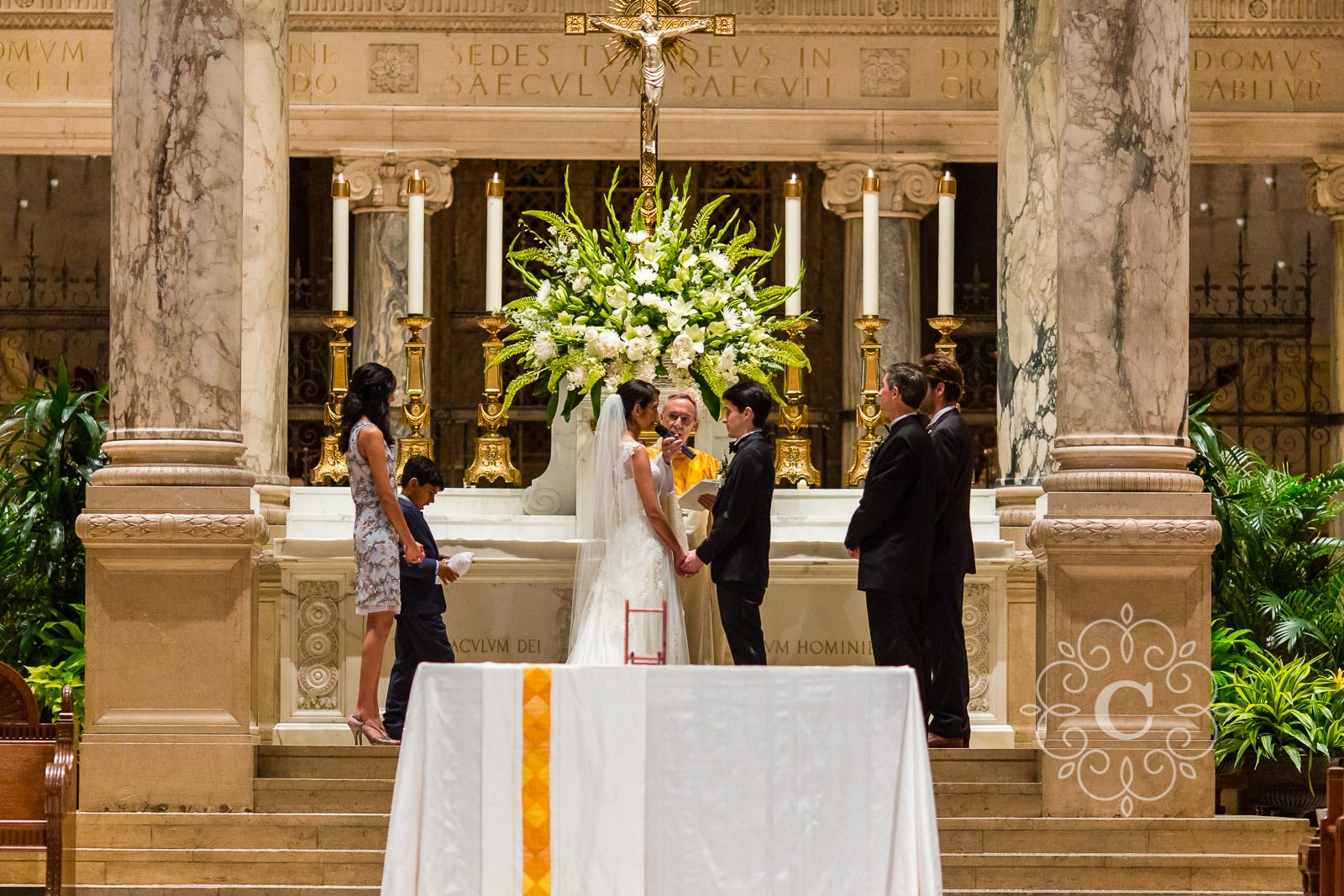 Basilica St Mary Wedding Photo