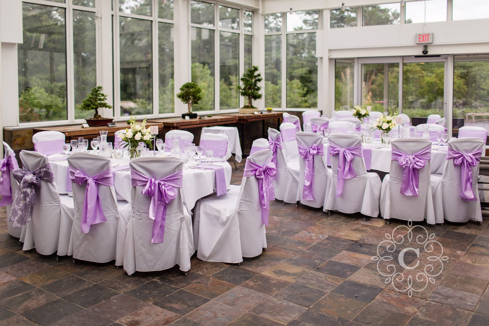 Marjorie McNeely Conservatory St Paul MN Wedding Photo