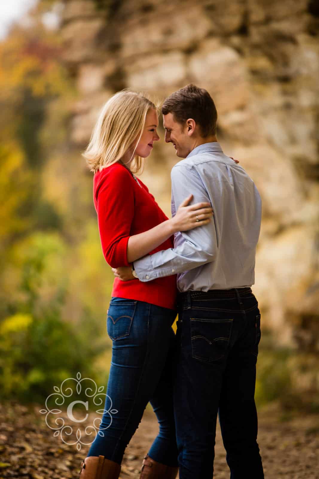 St Croix Stillwater MN Engagement Photo