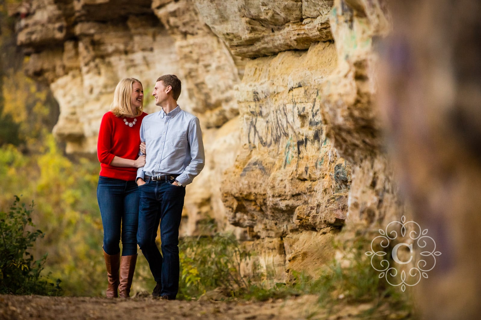 St Croix Stillwater MN Engagement Photo