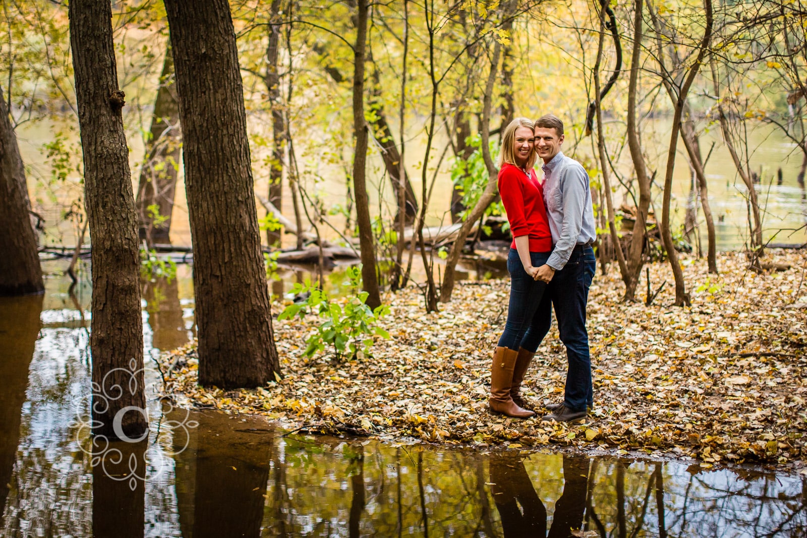 St Croix Stillwater MN Engagement Photo