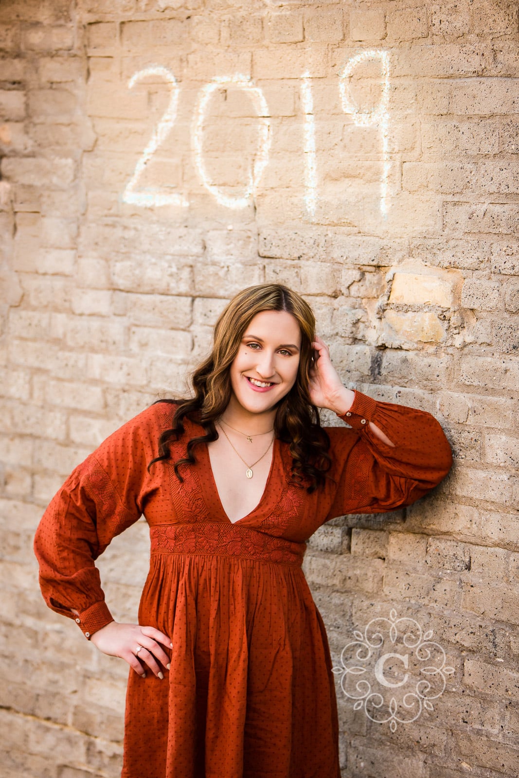 Mill Ruins Park Senior Portrait Photo