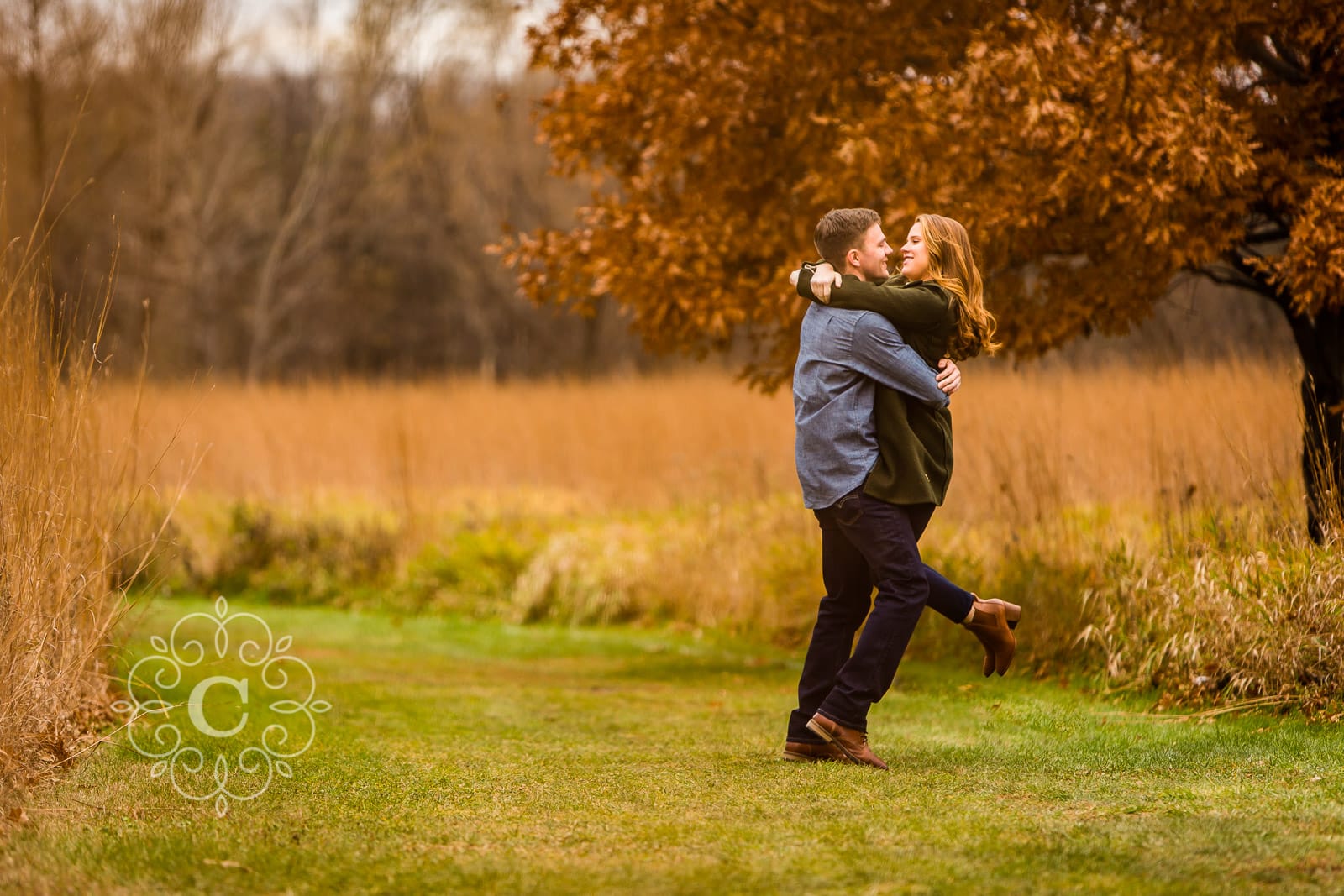 St Olaf Northfield MN engagement photography