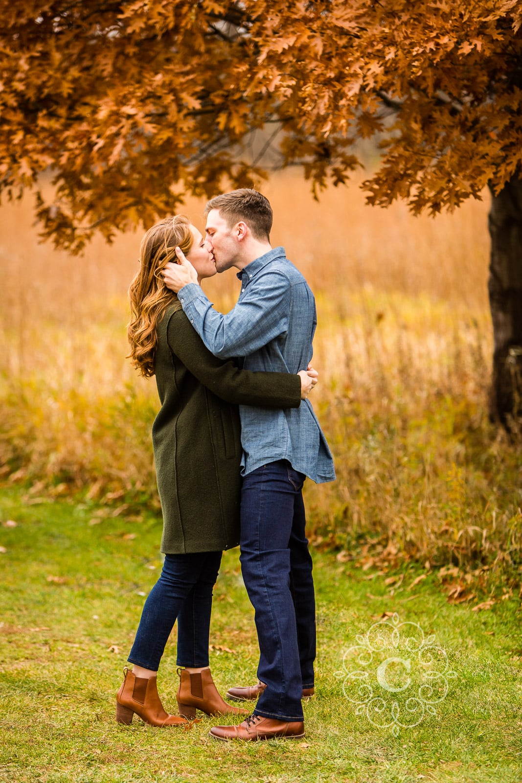 St Olaf Northfield MN engagement photography