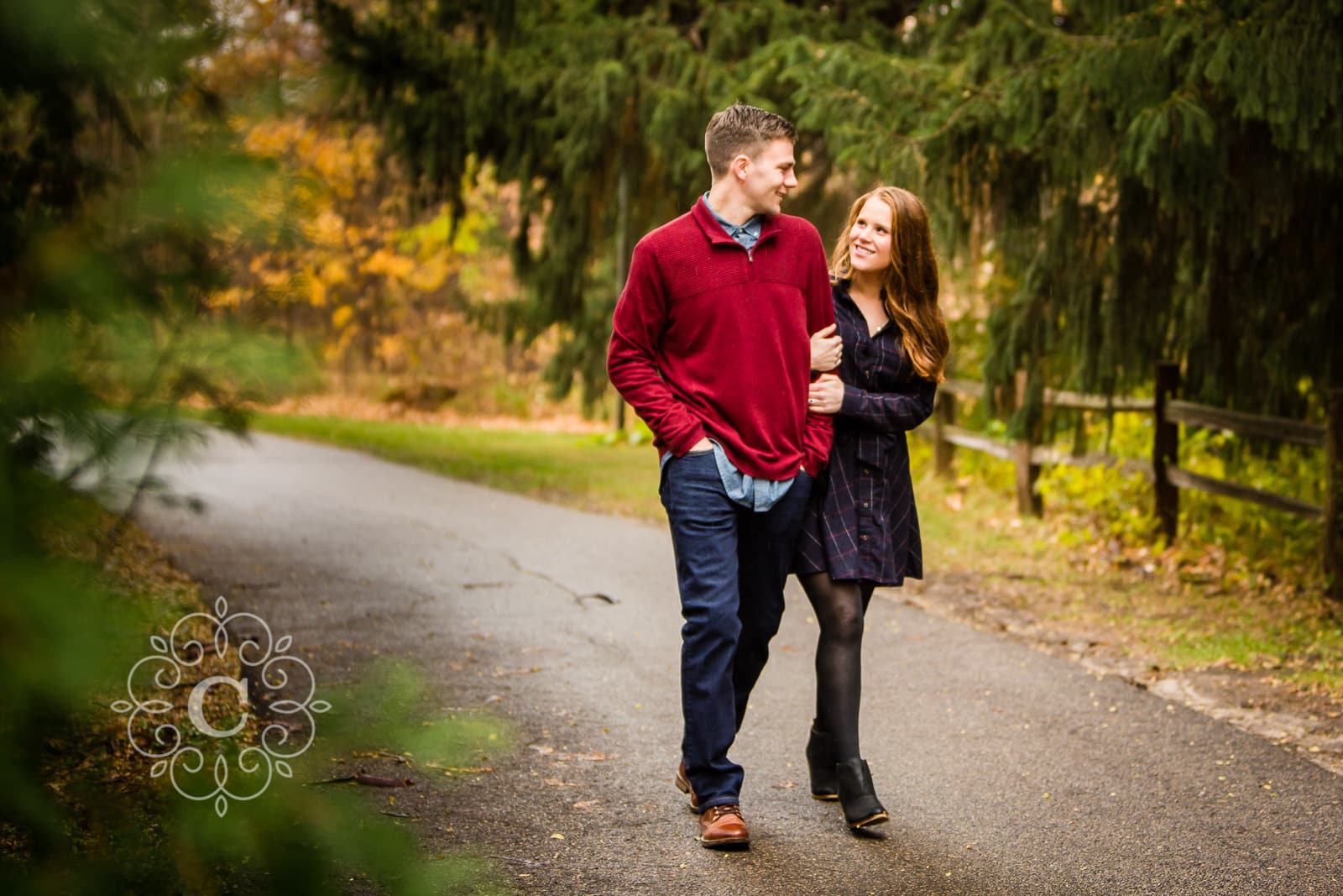 St Olaf Northfield MN engagement photography