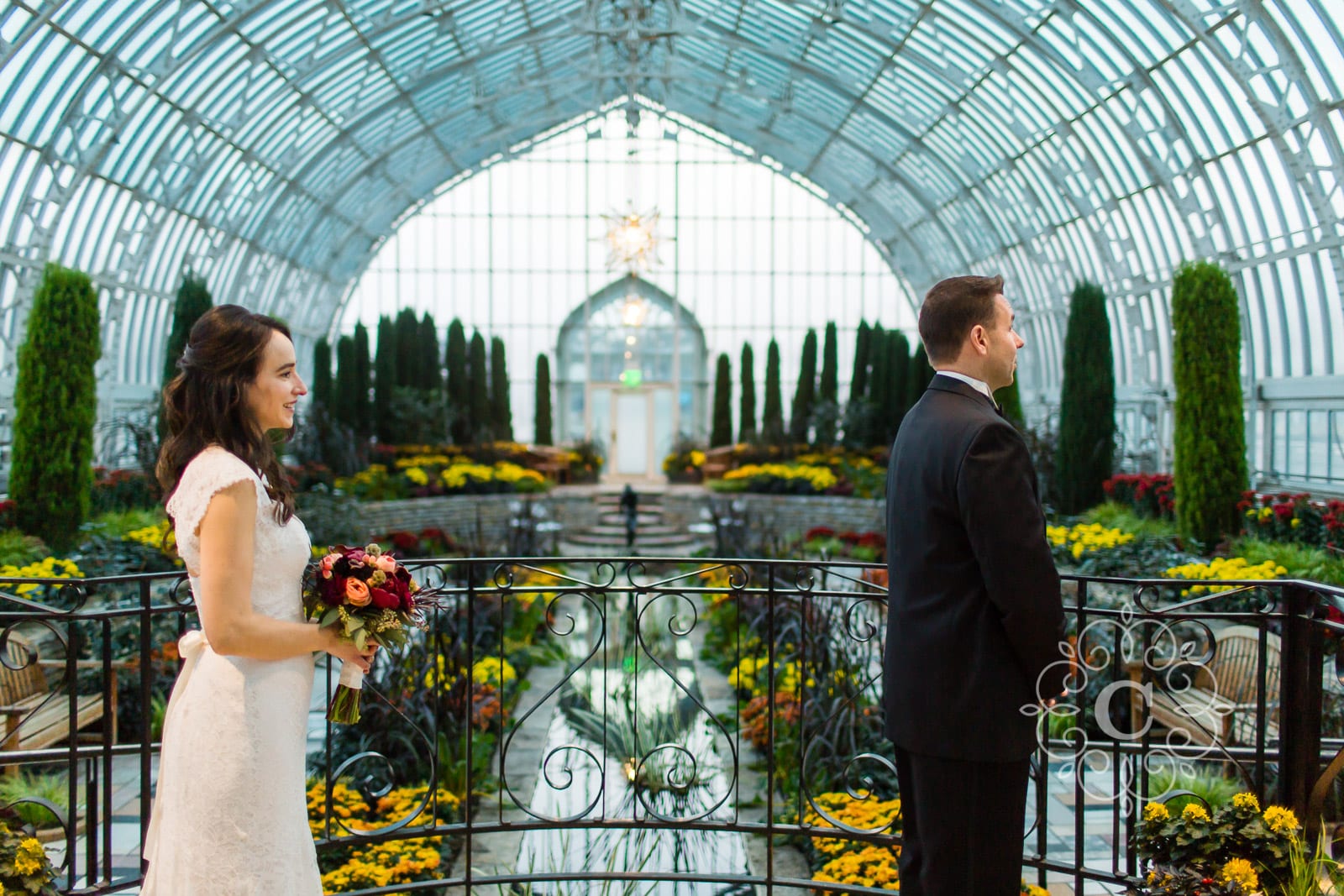 Como Park Marjorie McNeeley Conservatory Wedding