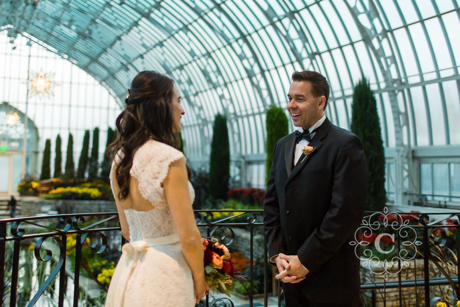 Como Park Marjorie McNeeley Conservatory Wedding