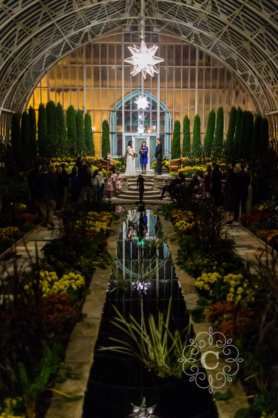 Como Park Marjorie McNeeley Conservatory Wedding