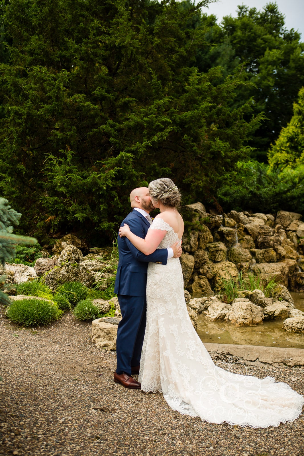 Lyndale Peace Park Garden Wedding Photo