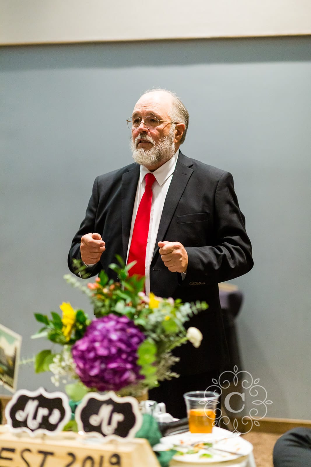 Como Park Conservatory Wedding Photo