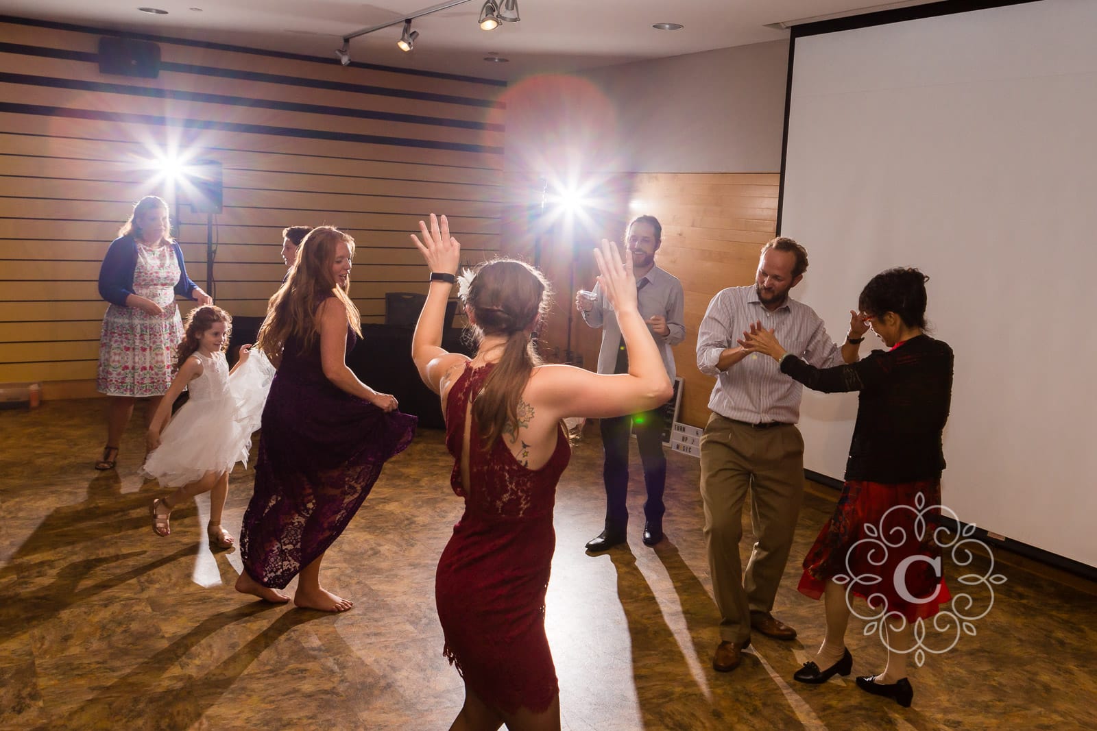 Como Park Conservatory Wedding Photo