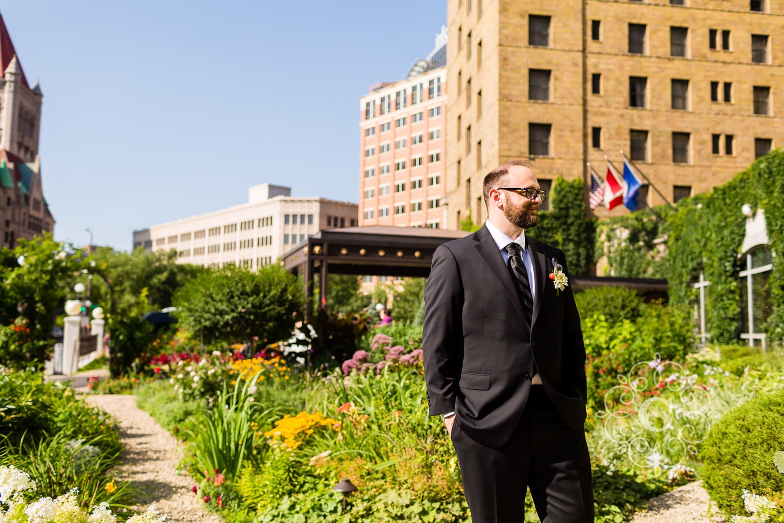 Saint Paul Hotel Wedding Photo