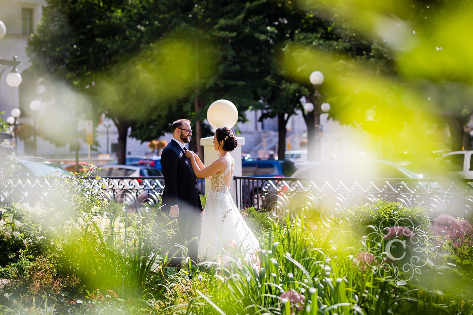 Saint Paul Hotel Wedding Photo