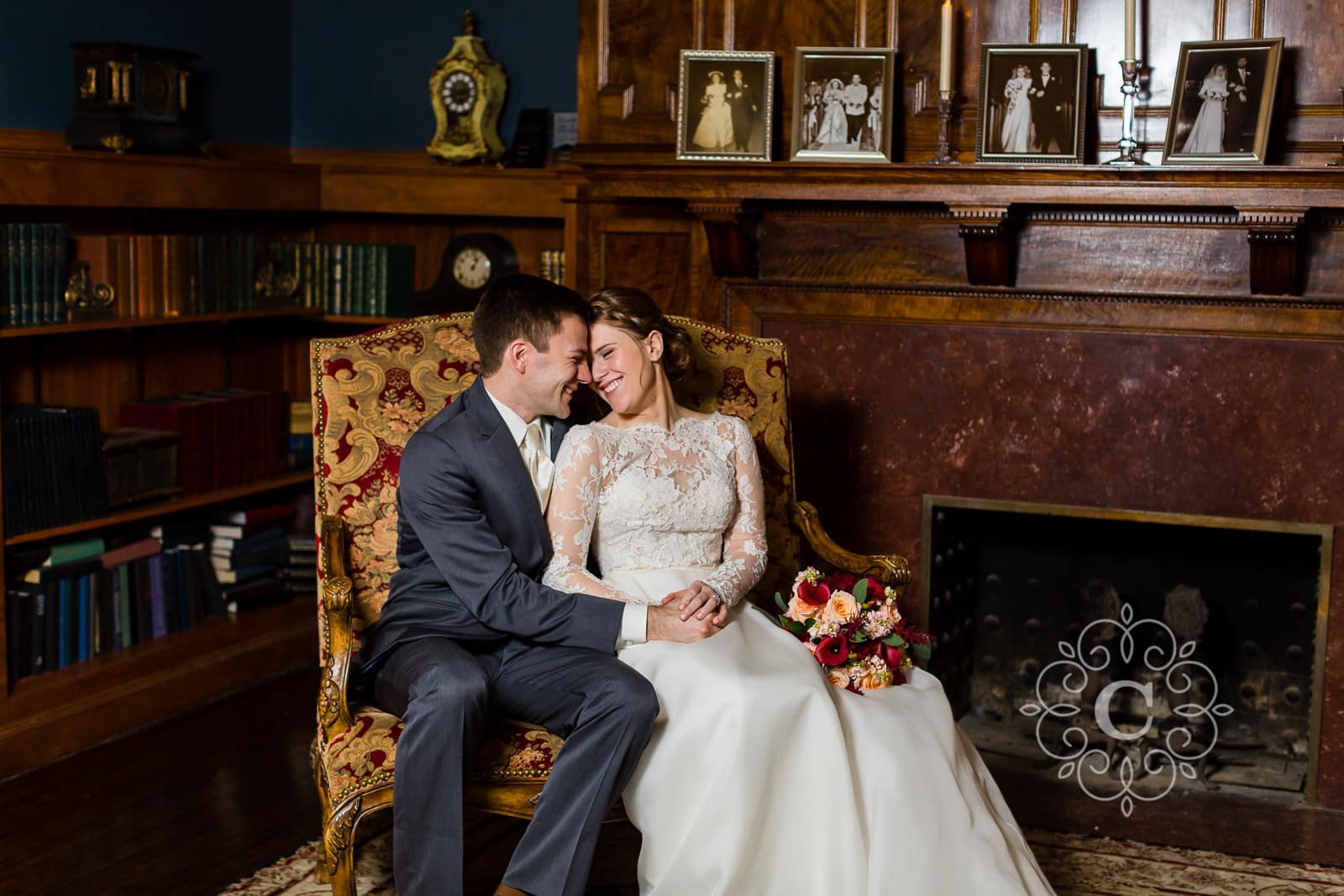 Semple Mansion MN Wedding Photo