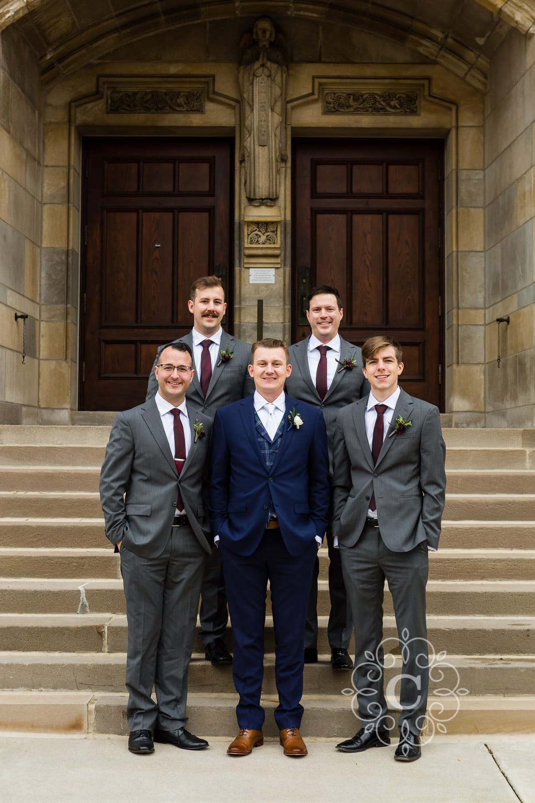 Hamline Church United Methodist Wedding Photo