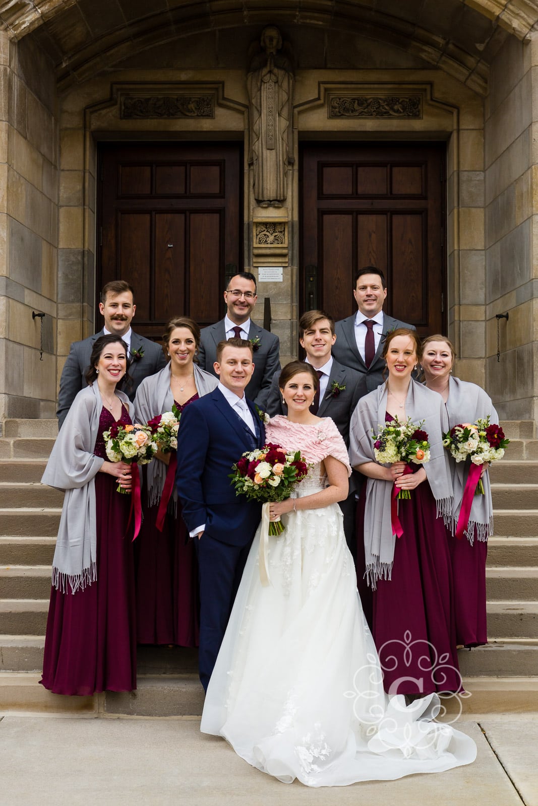 Hamline Church United Methodist Wedding Photo