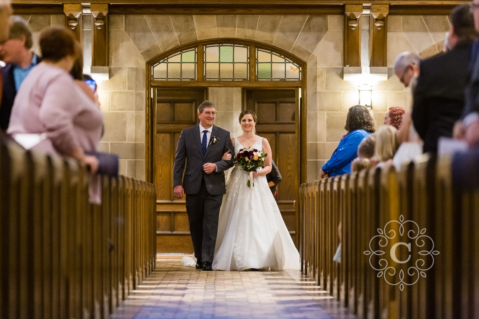 Hamline Church United Methodist Wedding Photo