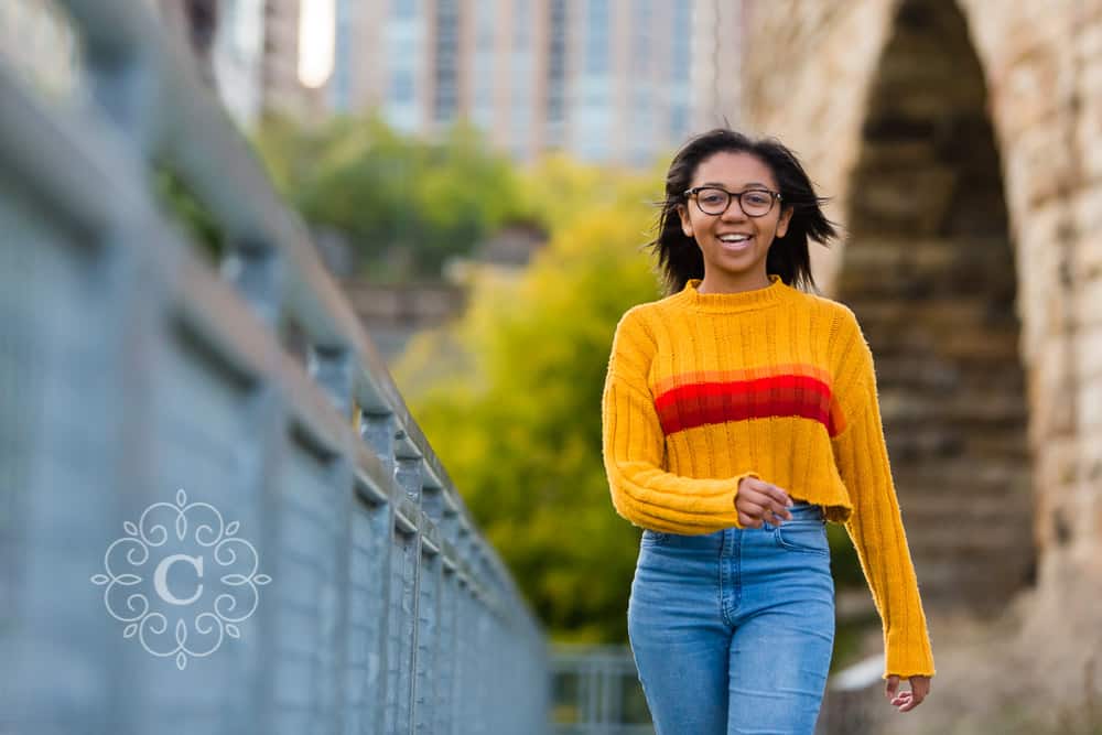 Minneapolis Senior Photo Mill Ruins Park