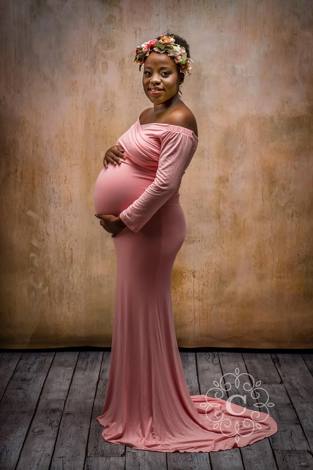 Studio Maternity Portrait Photographer MN