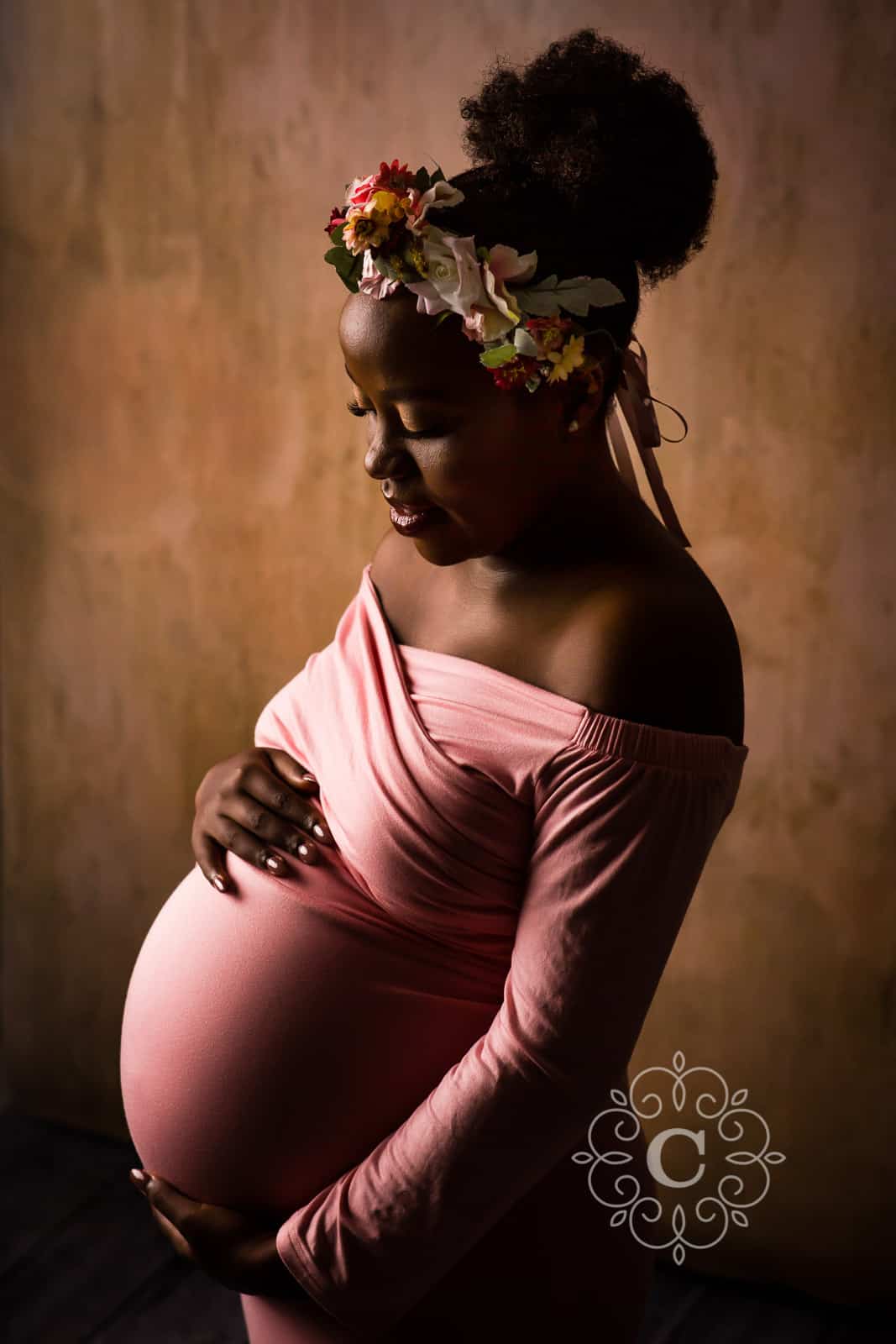 Studio Maternity Portrait Photographer MN