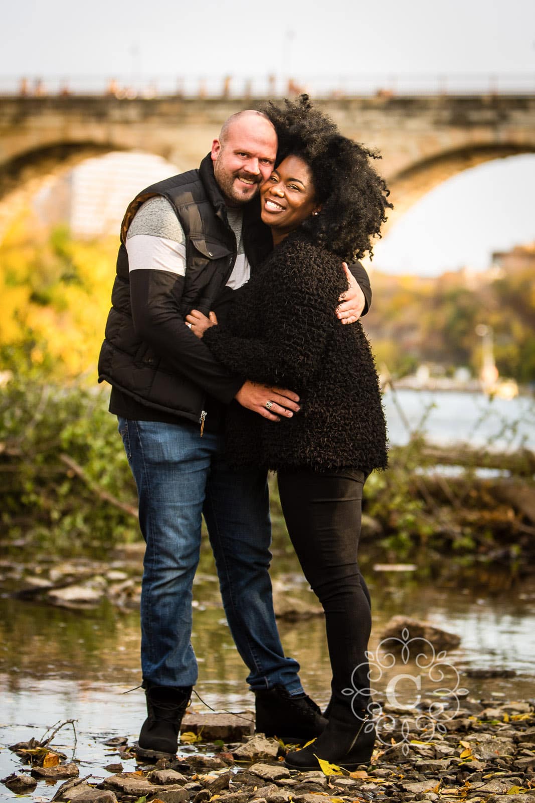 Father Hennepin Bluffs Park engagement