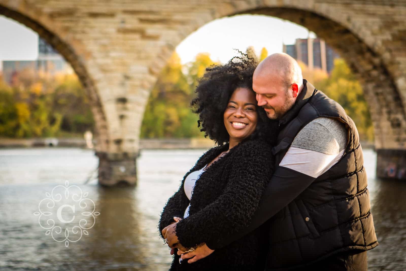 Father Hennepin Bluffs Park engagement