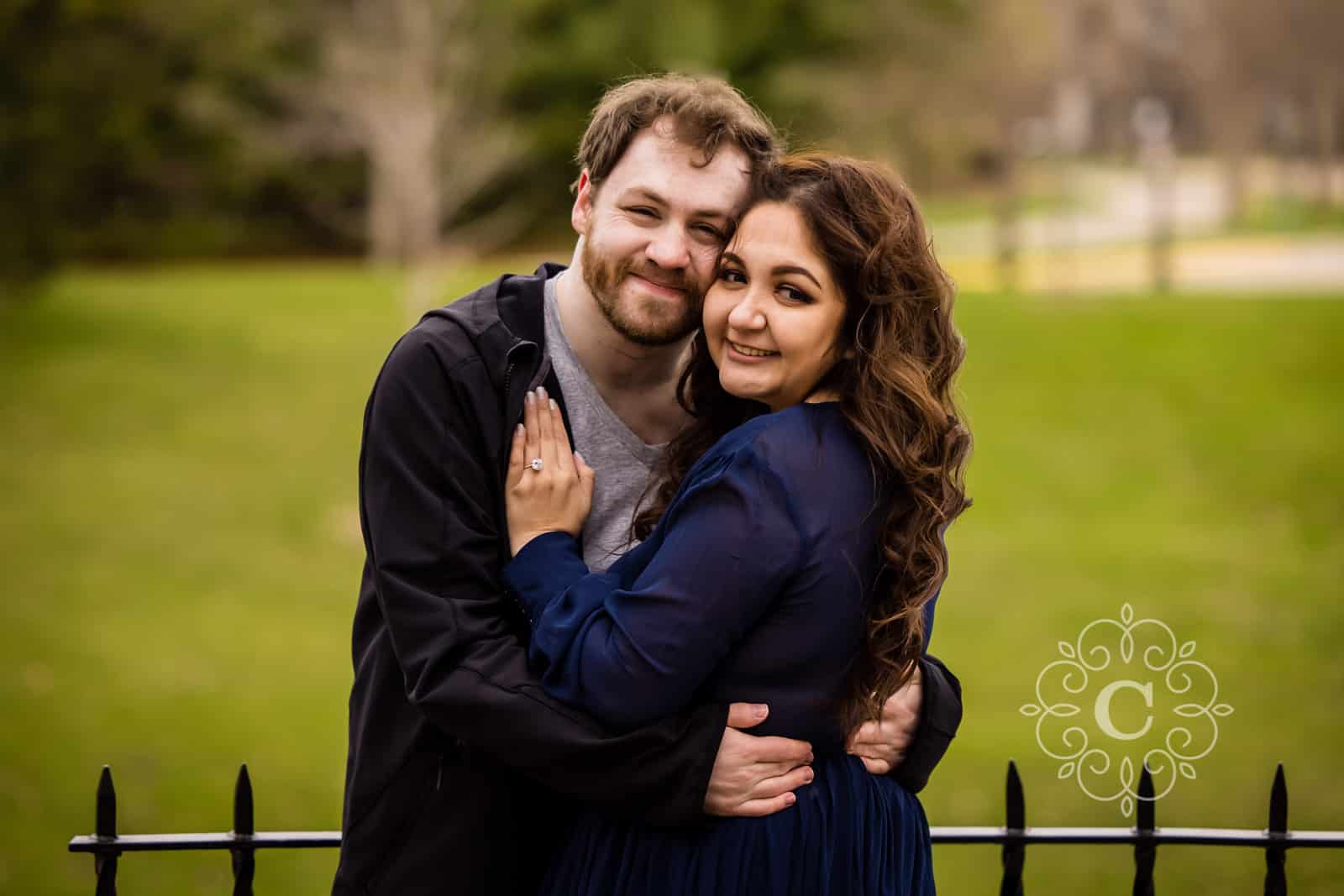 Como Park Engagement Photos