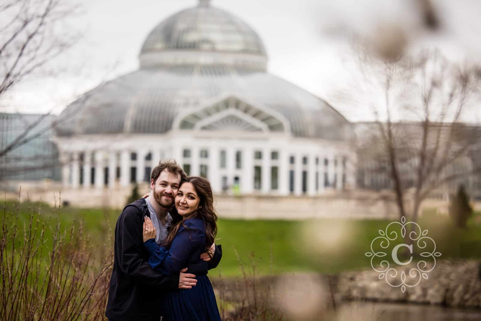 Como Park Engagement Photos