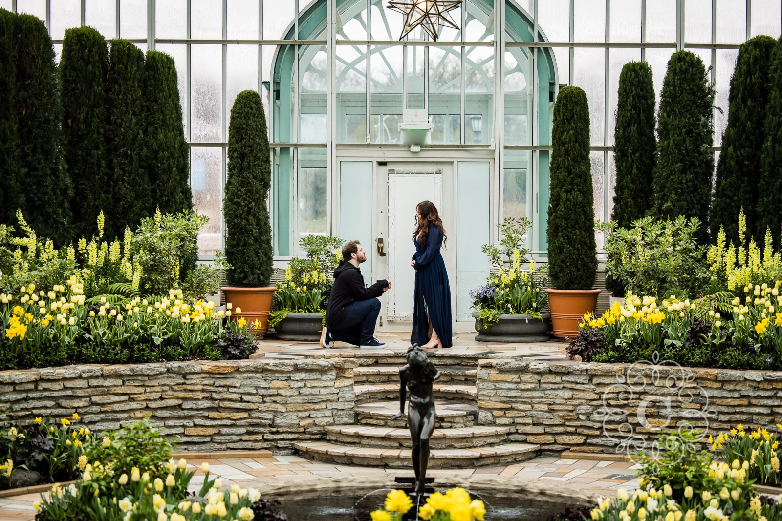 Como Park Engagement Photos