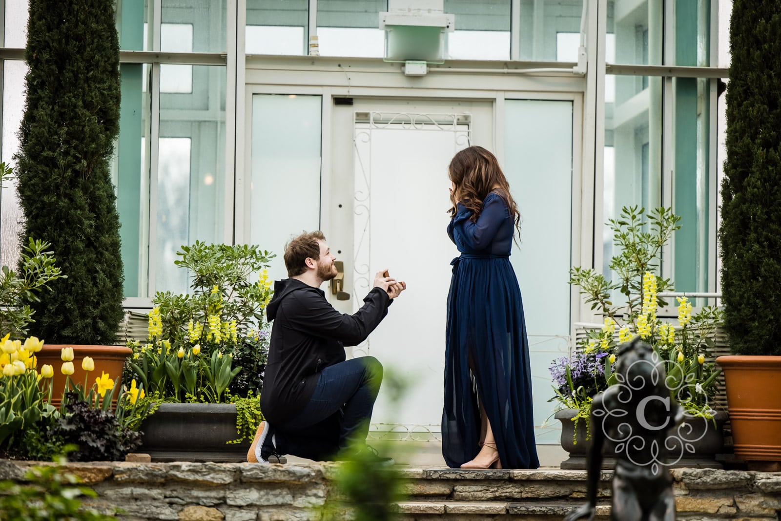 Como Park Engagement Photos