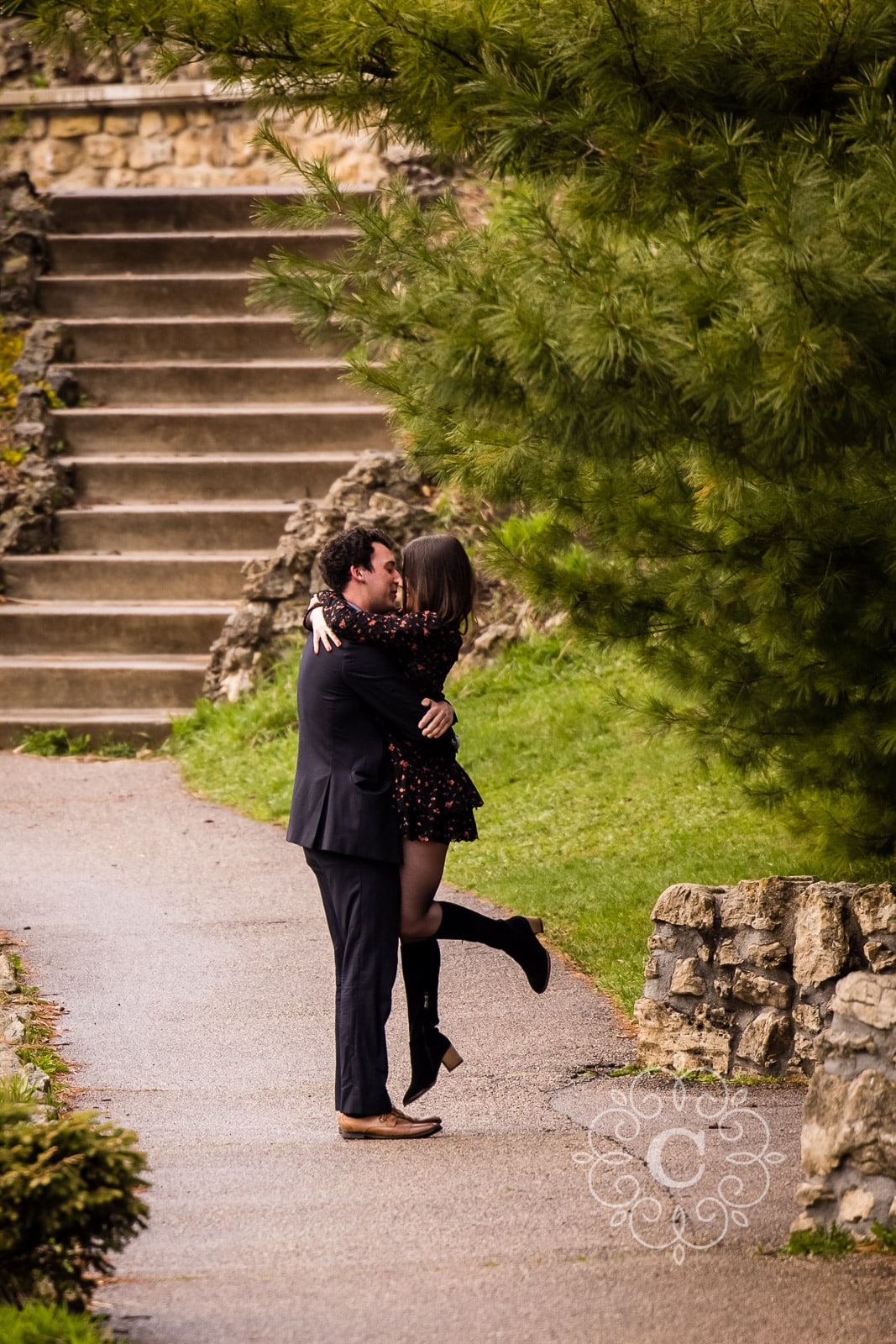 Proposal Engagement Photo Como Park MN